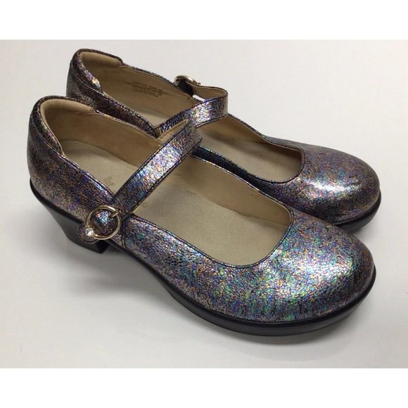 Alegria Harper Spectrum Mary Jane Clogs Shoes Size 39/US 8 1/2-9  LIKE NEW - Picture 6 of 11